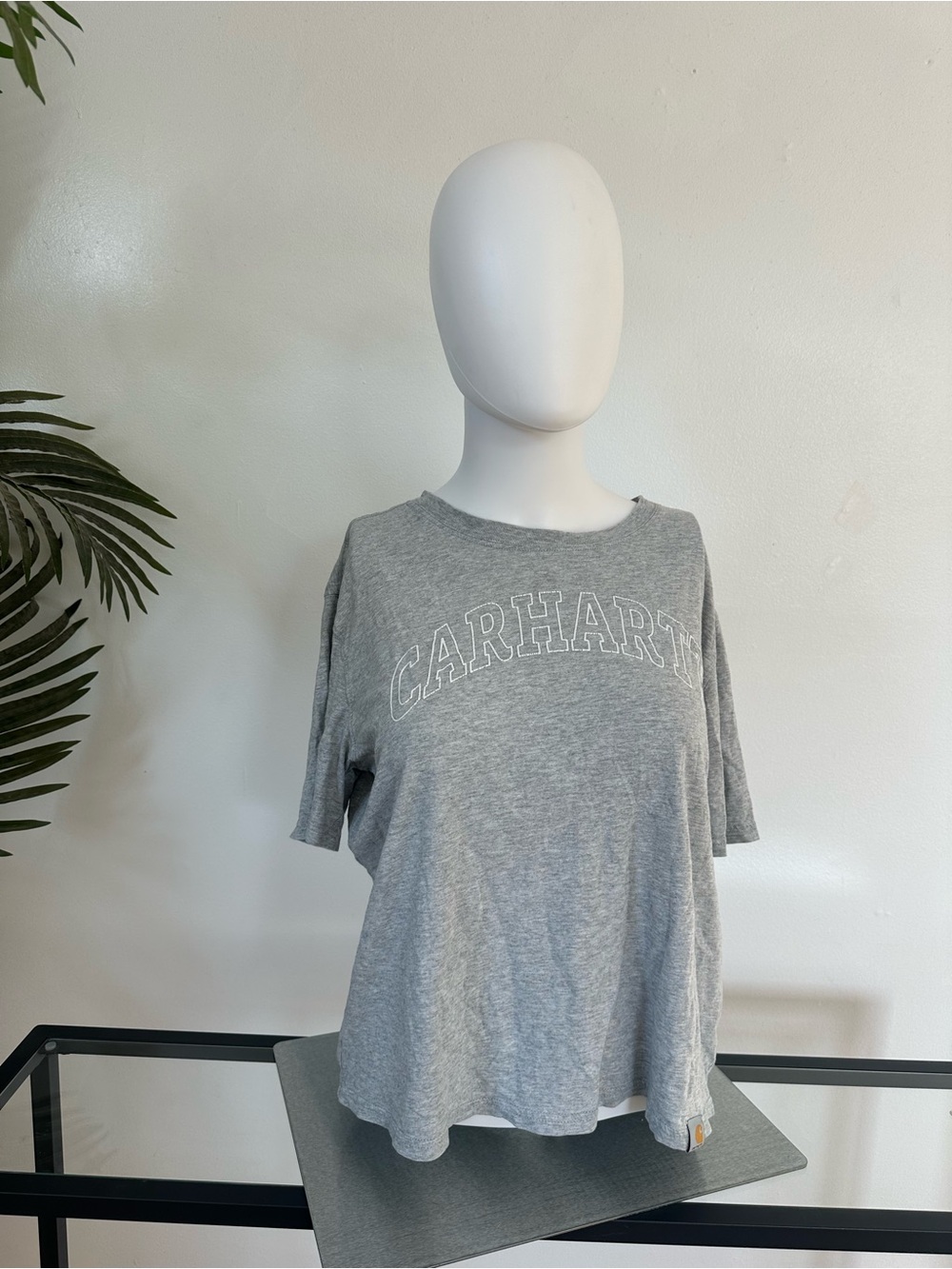 Carhartt Gray Logo T-Shirt